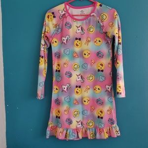 🦄Emoji pajama nightgown